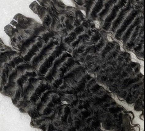 100% Human Hair Bundles- Burmese Curly