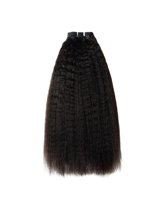 100% Human Hair Bundles- Kinky Straight